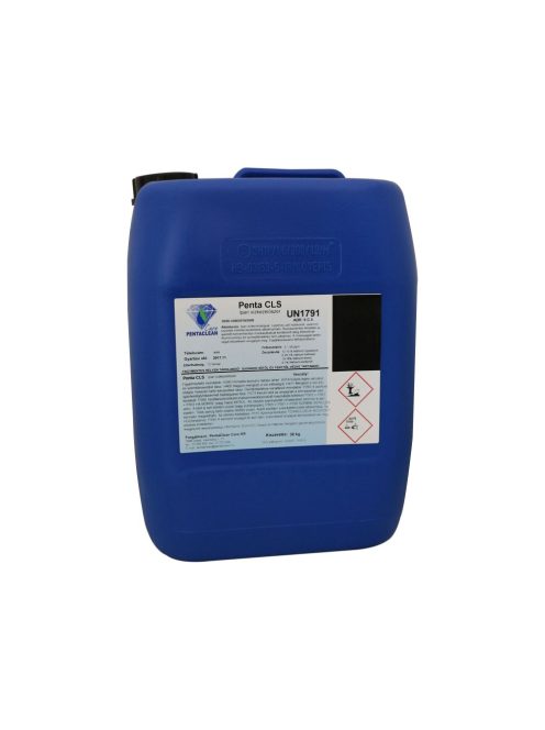 Penta CLS Folyékony oxidatív termék hűtőkörök sokkszerű kezelésére, hypoklorit tartalmú